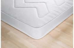 Airsprung Izzy Anti Allergy Single Rolled Mattress - White.